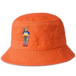 Polo by Ralph Lauren Orange Bucket Hat